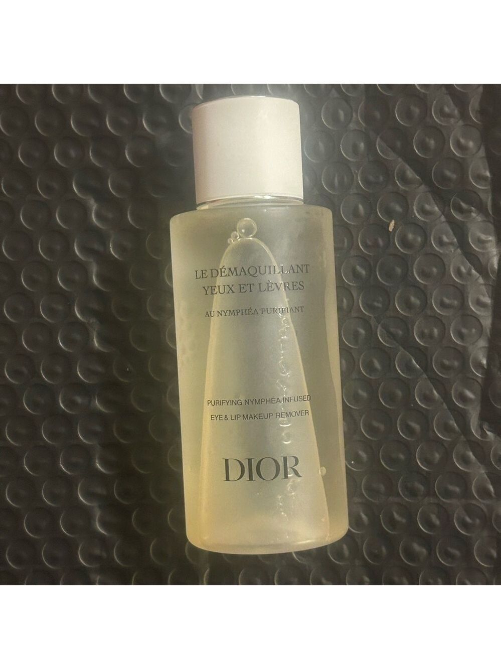 Dior lip and eye make up remover